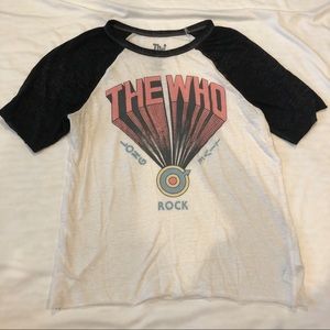 american eagle baseball tee